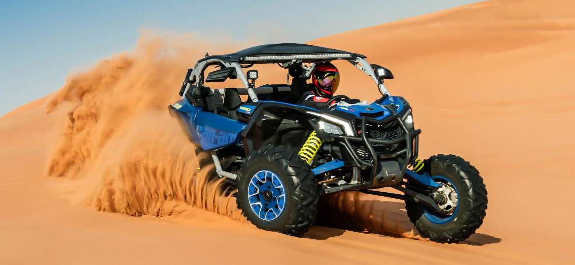 2 Seater Can-am Turbo Buggy Tour With Bedouin Camp Experience