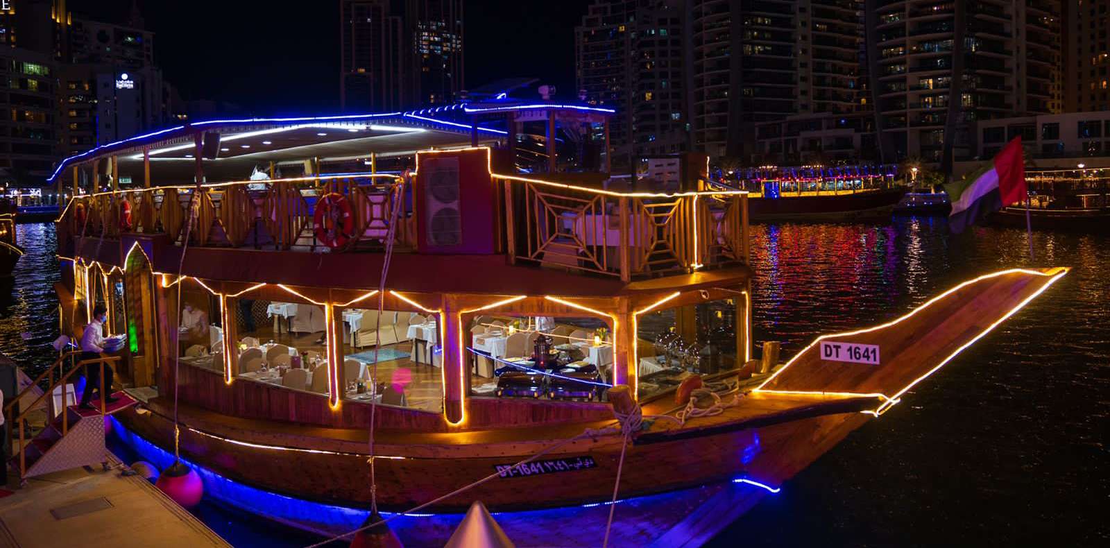 Dhow Cruise Dinner Marina Standard - Lower Deck